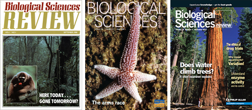A selection of covers from the first to one of the latest magazines. A selection of covers from the first to one of the latest magazines.