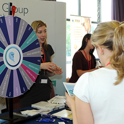 A stall from one of our sponsors